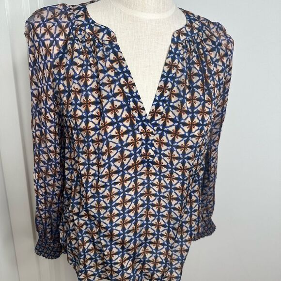 Velvet by Graham & Spencer Patterned Blouse - Picture 2 of 7